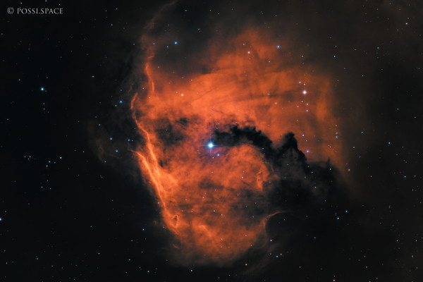 Click for full size 230411_rcw2_seagull_head_nebula_-_cdk24_chile_remote_hso.jpg
